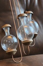 Vintage Lawn And Garden Home Decor BULB PLANTER Hanging System