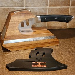 DALSTRONG High Carbon Steel Cleaver With Woodblock