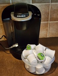 KEURIG Coffee Machine With Supply Of Pods