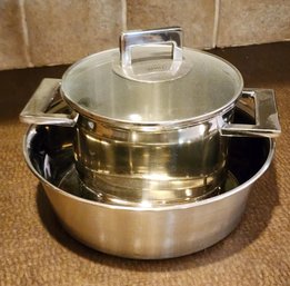 (2) Stainless Steel Cookware Selections