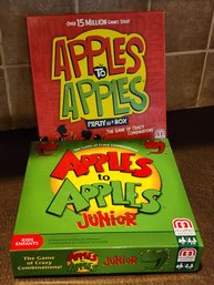(2) APLLES TO APPLES Board Games