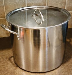 Large Stainless Steel Cookware Pan With Lid