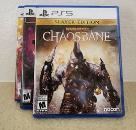 Assortment Of SONY PS5 Video Games Feat. CHAOSBANE