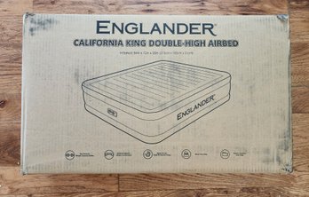 Brand New ENGLANDER Double High California King Size Inflatable Travel Bed
