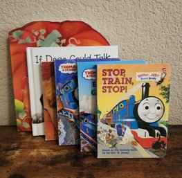 Vintage Assortment Of Hardback Childrens Books Feat. Stop TRAIN Stop