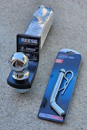 Brand New REESE 2' Drop Tow Hitch With Brand New Locking Pin