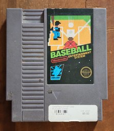 Vintage NINTENDO NES Baseball Video Game
