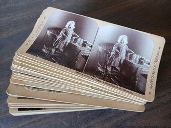 Assortment Of (24) Antique Stereoview Cards #1