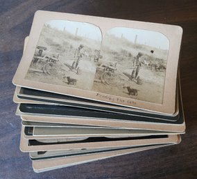 Assortment Of (24) Antique Stereoview Cards #3