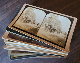 Assortment Of (24) Antique Stereoview Cards #5