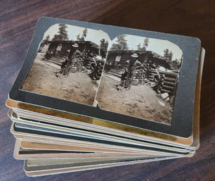 Assortment Of (24) Antique Stereoview Cards #6
