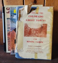 Assortment Of Old West GHOST Town Reference Books