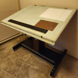 Vintage Industrial Drafting Table