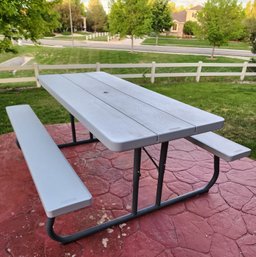LIFETIME Outdoor Family Style Bench