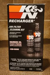 Brand New K&N Air Filter Recharge Kit