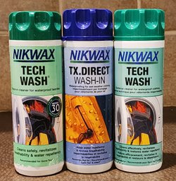 (3) NIKWAX Tech Wash Bottles