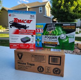 Assortment Of Brand New Pest Control Products