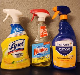 (3) Home Cleaning Supplies