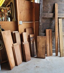 Large Assortment Of Assorted Wood Rennants #1