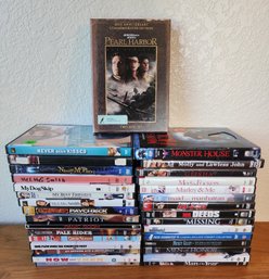 Assortment OF DVD Movies Feat. PEARL HARBOR