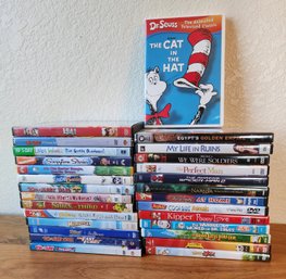 Assortment OF DVD Movies Feat. CAT IN THE HAT