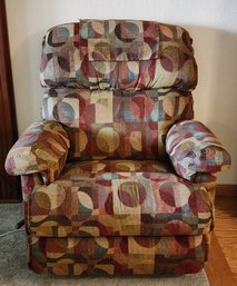 Vintage Upholstered Lazyboy Recliner Chair