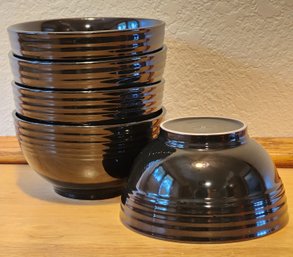 Set Of Black GIBSON Dining Bowls