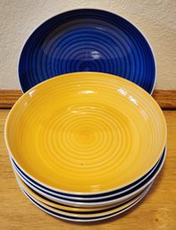 Vintage Set Of (7) CIERA Dining Plates