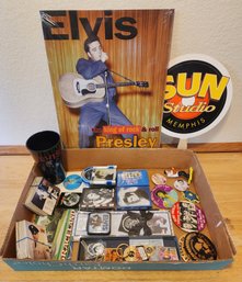 Large Assortment Of ELVIS PRESLEY Memorabilia Collectible Selections