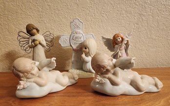 Assortment Of Angel Figures - Various Compositions