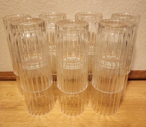 Large Bundle Of Plastic Fancy Drinkng Glasses