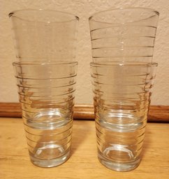 (4) Drinkware Glasses Ring Accent