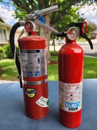 (2) Fire Extinguisher Selections
