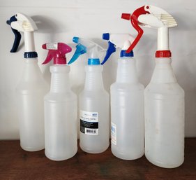 (5) Plastic Spray Bottles