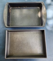 (2) Metal Baking Cookware Selections