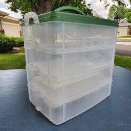 Green Lid Snap Ware Storage System