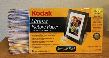 Large Group Of 4x6' High Quality KODAK Photo Paper 5-Pack NEW Samples