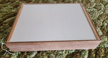 Homemade Wooden Light Box