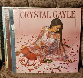 Assortment Of Vintage Vinyl Records Feat. CRYSTAL GAYLE