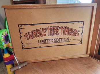 TUMBLE TREE TIMBERS Lincoln Log Transport Carrier With Logs Inside