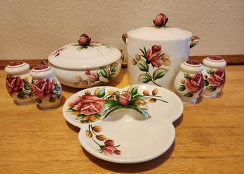 Vintage Porcelain LEFTON Fine China Kitcheware Set