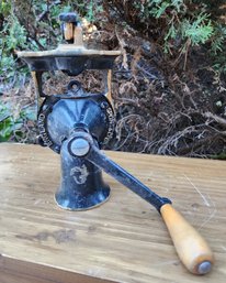 Antique SPONG & CO. NO. 2 Cast Iron Coffee Grinder