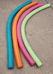 (4) Colorful Pool Noodles