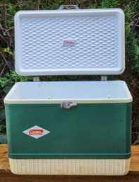 Vintage COLEMAN Green Cooler