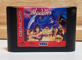 #JB41 Sega Genesis ALADDIN Video Game