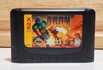 #JB42 Sega Genesis 32x DOOM Video Game