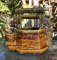 Vintage Ceramic MCCOY Water Wishing Well Ceramic Decor