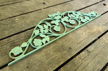 Vintage Heavy Iron Metal Accent Section