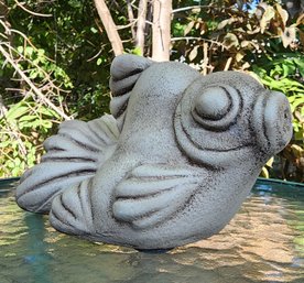 Vintage Ceramic Pier 1 Imports Fish Figure Gray