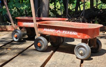 (2) Children's Radio Flyer Wagons